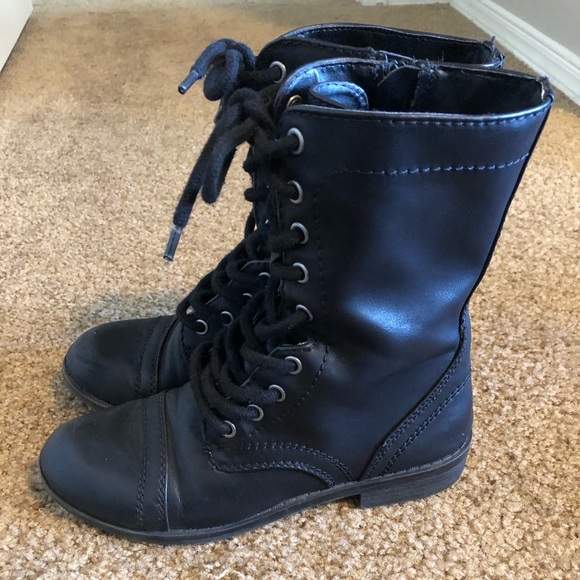 Shoes - Black combat boots